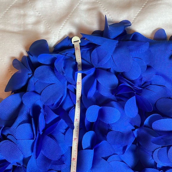 Zara Floral Blue Women's Cape Size-Large NWT - Picture 12 of 16